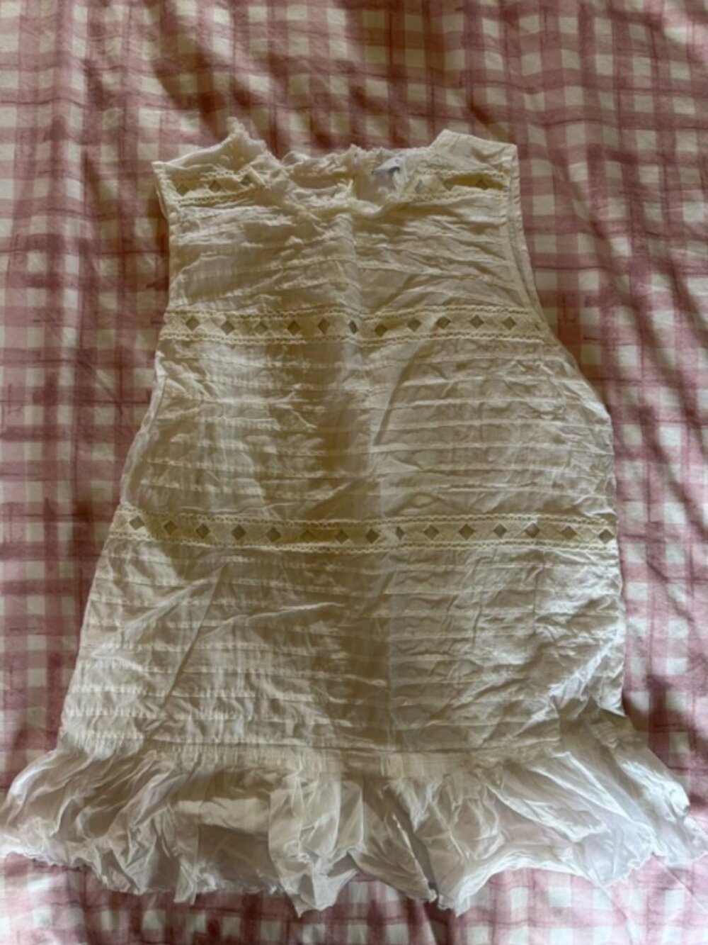 Next embroidered mini dress/ large top